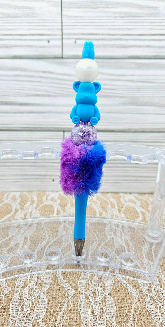 3D Bear Beaded Pens